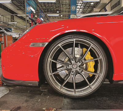 Фото дисков Anrky AN12 на Porsche 911 VI