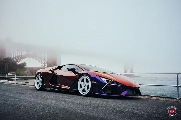 Фото дисков Vossen GEN-01 (3-Piece) Белый глянец на Lamborghini Revuelto