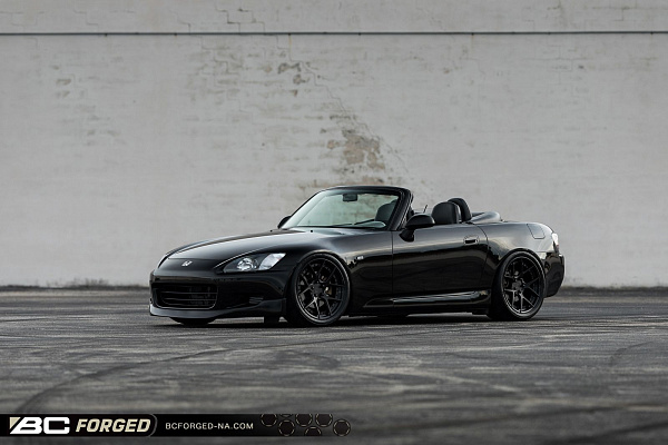 Фото дисков BC Forged HCS02 Черный сатин на Honda S2000