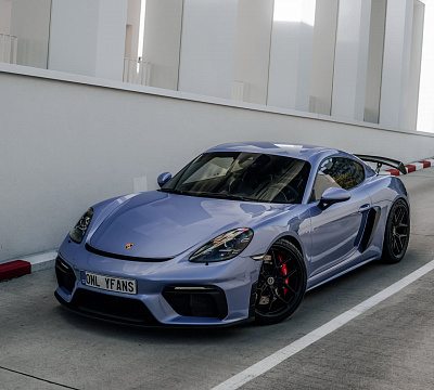 Фото дисков Brixton Forged PF7-RS на Porsche Cayman III