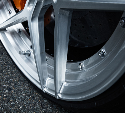 Фото дисков Brixton Forged WR7 на Lamborghini Aventador
