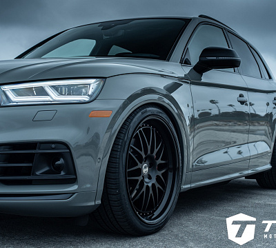 Фото дисков HRE 540C на Audi Q5 (FY)