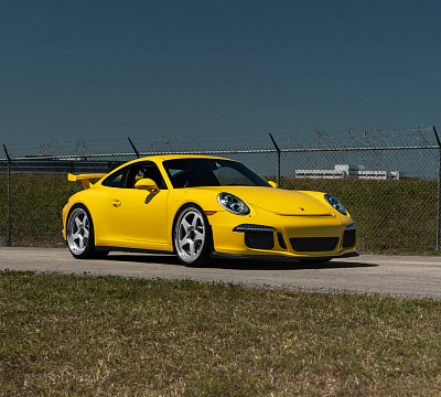 Фото дисков HRE 527 на Porsche 911 VII
