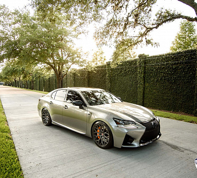 Фото дисков Vossen S17-01 на Lexus GS IV
