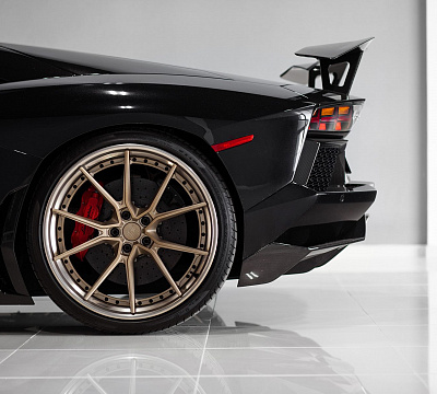 Фото дисков Anrky AN32 на Lamborghini Aventador