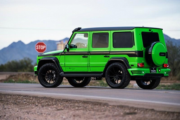 Фото дисков Anrky AN13 Черный сатин на Mercedes-Benz G-Class II