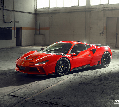 Фото дисков NOVITEC NF10 на Ferrari F8