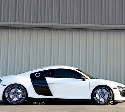 Фото дисков Strasse Wheels S5 Signature на Audi R8 (Typ 42)