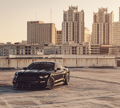 Фото дисков Vossen HF-2 на Ford Mustang VI