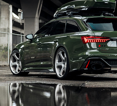 Фото дисков Brixton Forged TR06 на Audi A/RS 6 (C8)