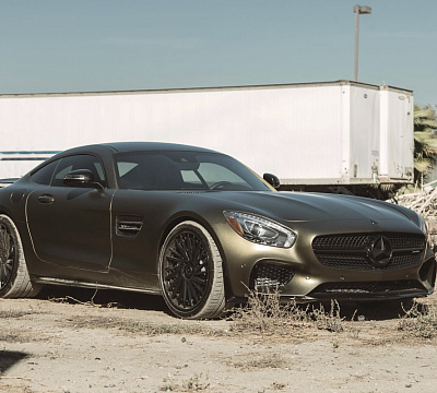 Фото дисков Savini SV64 на Mercedes-Benz AMG GT I