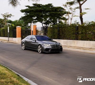 Фото дисков Vossen HF-8 на Mercedes-Benz S-Class (W222, C217)