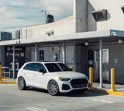 Фото дисков Vossen HF-7 на Audi Q5 GU