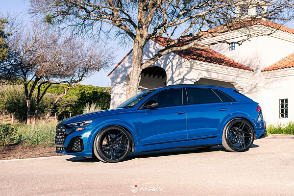 Фото дисков Anrky S1-X3 Черный глянец на Audi Q8