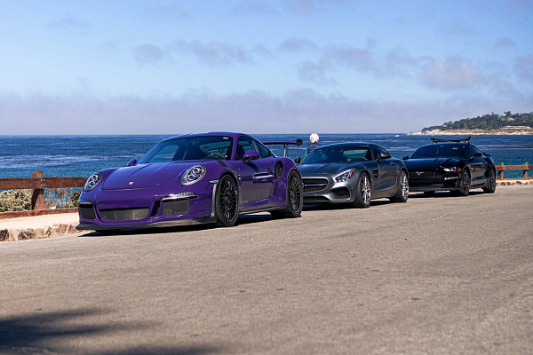 Фото дисков Brixton Forged TR20 Черный сатин на Porsche 911 VII