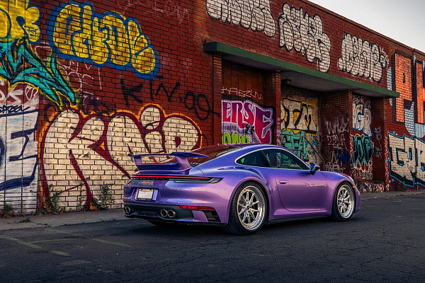 Фото дисков Brixton Forged PF12 R / RS Глянцевый лак на Porsche 911 VIII