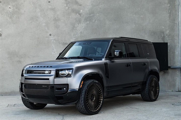 Фото дисков Giovanna Tulum Сатиновая темная бронза на Land Rover Defender II