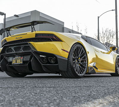 Фото дисков Vossen EVO-6T на Lamborghini Huracan