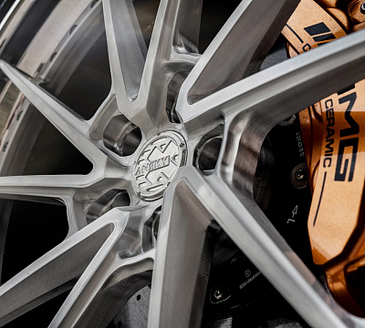 Фото дисков Anrky AN28 на Mercedes-Benz AMG GT I