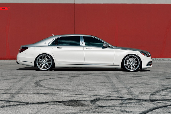 Фото дисков Anrky S1-X5 Полированный лак на Mercedes-Benz S-Class (W222, C217)