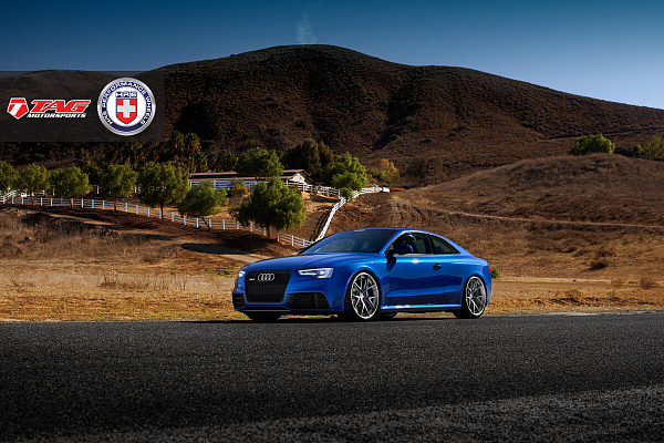 Фото дисков HRE S101 Глянцевый графит на Audi A/S/RS 5 (8T)