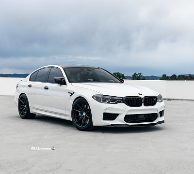 Фото дисков HRE P104SC на BMW 5/M5 (G30/F90)