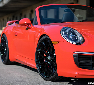Фото дисков HRE P200 на Porsche 911 VII