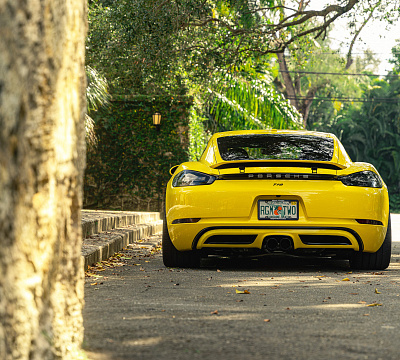Фото дисков Vossen CG-210 на Porsche Cayman III