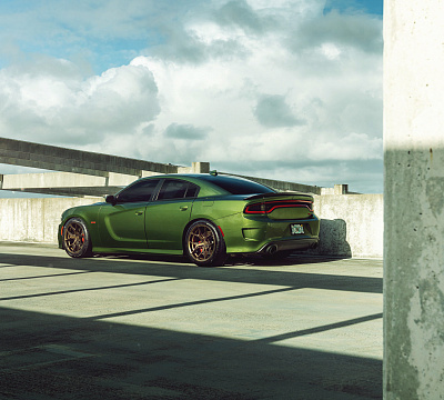 Фото дисков Vossen HF-5 на Dodge Charger VII
