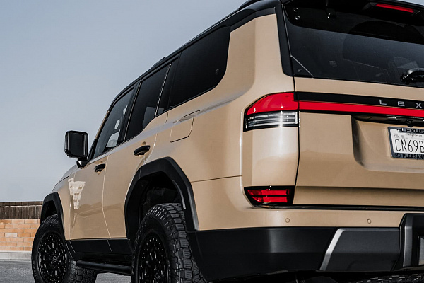 Фото дисков Brixton Forged BX05-M Черный сатин на Lexus GX III