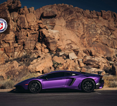 Фото дисков HRE P201 на Lamborghini Aventador