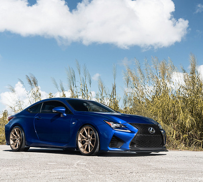 Фото дисков Anrky AN12 на Lexus RC