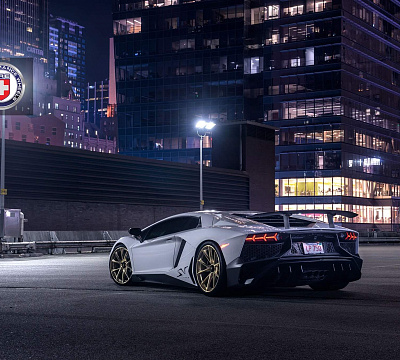 Фото дисков HRE P204 на Lamborghini Aventador