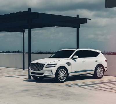 Фото дисков Vossen HF-7 на Genesis GV80