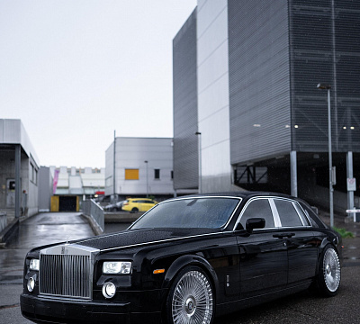 Фото дисков ST Wheels ST5 на Rolls-Royce Phantom