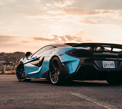 Фото дисков Vossen EVO-5 на McLaren 600