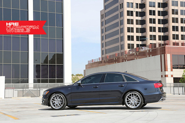 Фото дисков HRE FF01 Серебро на Audi A/RS 6 (C7)