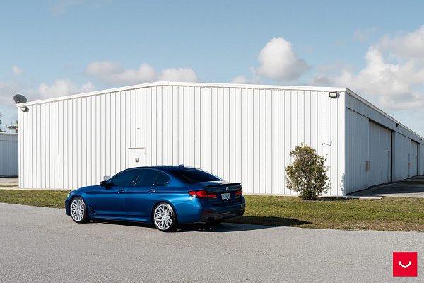 Фото дисков Vossen HF-7 Серебро на BMW 5/M5 (G30/F90)