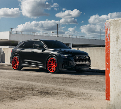 Фото дисков Vossen EVO-3 на Audi Q8