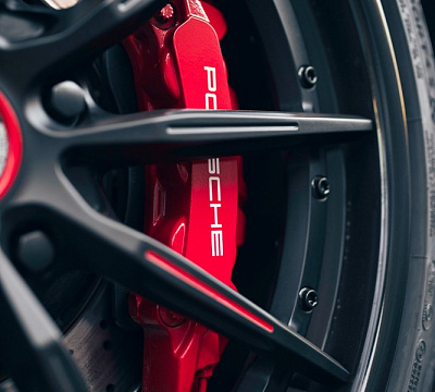 Фото дисков Brixton Forged R11-R на Porsche Cayman II