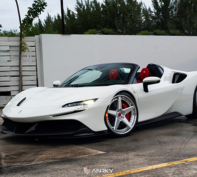 Фото дисков Anrky RS5.3 на Ferrari SF90