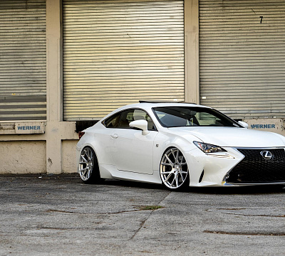 Фото дисков Vossen VFS-6 на Lexus RC