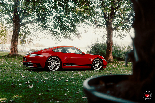 Фото дисков Vossen VPS-1 Глянцевая шампань на Porsche 911 VIII