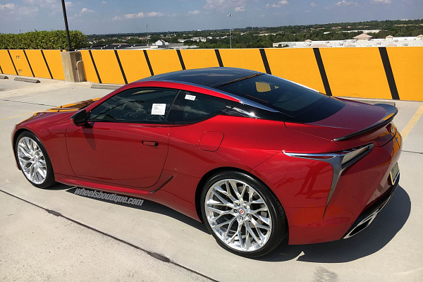 Фото дисков HRE P200 Глянцевый лак на Lexus LC 500
