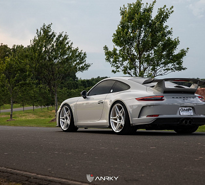 Фото дисков Anrky S3-X1 на Porsche 911 VII