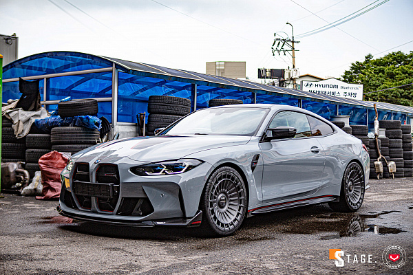 Фото дисков Vossen S21-12 Сатиновый графит на BMW 4/M4 (G22/G82)