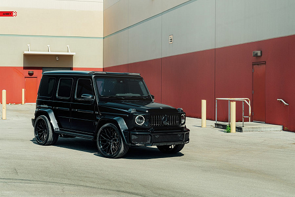Фото дисков Anrky AN30 Черный сатин на Mercedes-Benz G-Class III