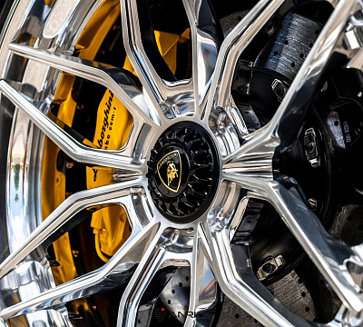 Фото дисков Anrky AN36 на Lamborghini Huracan