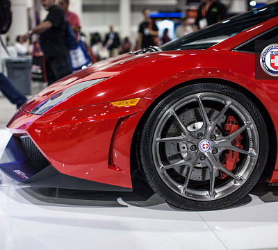 Фото дисков HRE P101 на Lamborghini Gallardo