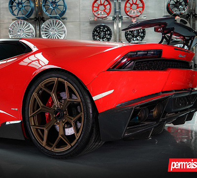 Фото дисков NOVITEC NL4 на Lamborghini Huracan